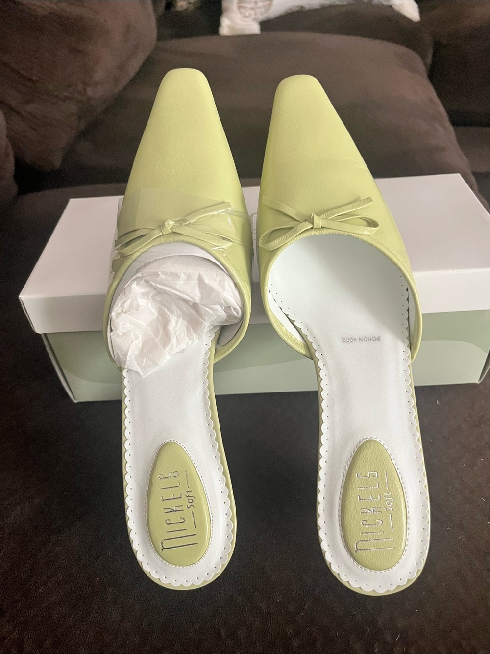 Nickels Soft Mule heels 8